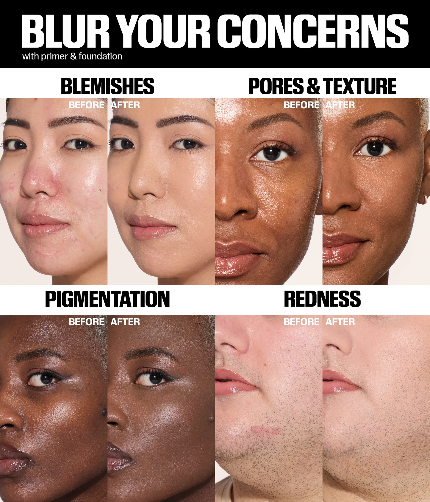 Easy Blur Natural Airbrush Foundation with Niacinamide